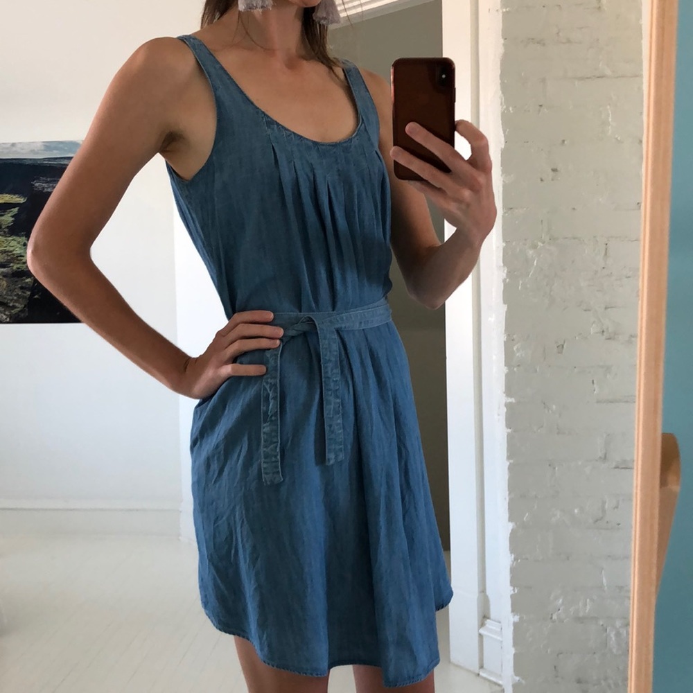 Gap Belted Swing Dress Size Small